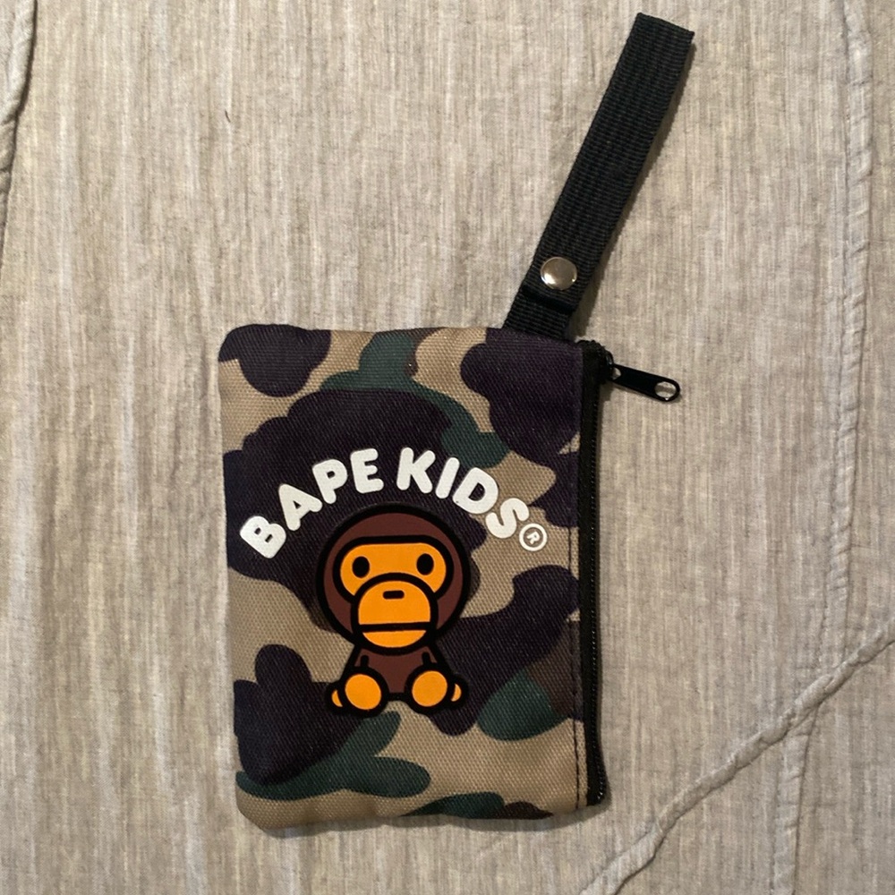 Rare A Bathing Ape Bags Bape card holder